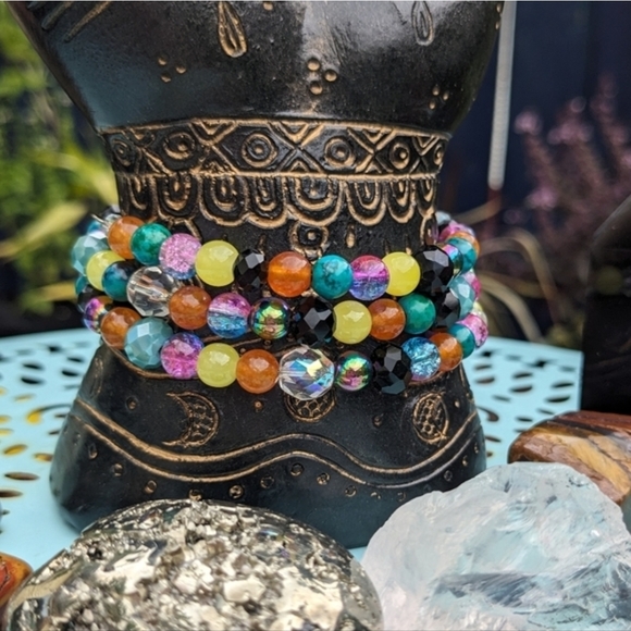 Colorful Handcrafted Beaded Bracelets - Pick One - Picture 14 of 16